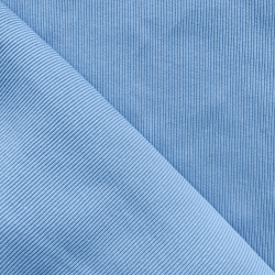 Ткань Кашкорсе, 420гм/2, 110см, цвет Светло-Голубой (на отрез)  в Шадринске