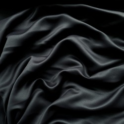 Светозатемняющая ткань для штор &quot;Блэкаут&quot; 95% (Blackout), цвет Черный (на отрез)  в Шадринске