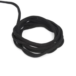 Шнур для одежды 4,5 мм, цвет Чёрный (на отрез)  в Шадринске