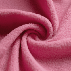 Флис Односторонний 130 гр/м2, цвет Розовый (на отрез)  в Шадринске