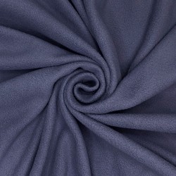 Ткань Флис Односторонний 130 гр/м2, цвет Темно-серый (на отрез)  в Шадринске