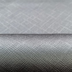 Ткань Блэкаут для штор светозатемняющая 100% &quot;Орнамент Серый&quot; (на отрез)  в Шадринске